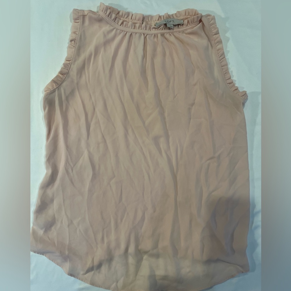 Loft Light Pink Blouse